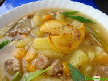 Суп из Свинины M70, Рецепт приготовления